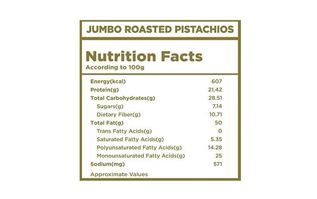 Nutty Gritties Jumbo Roasted Pistachios Lightly Salted   Pack  200 grams